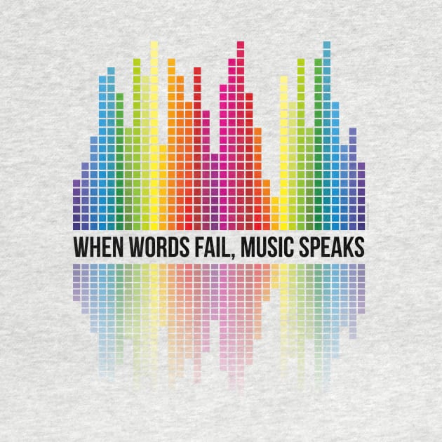 Music Speaks (When Words Fail) - Equalizer bars by ImproveYourself